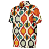 Spread Collar Short Sleeve Button-Down Shirt - test 3