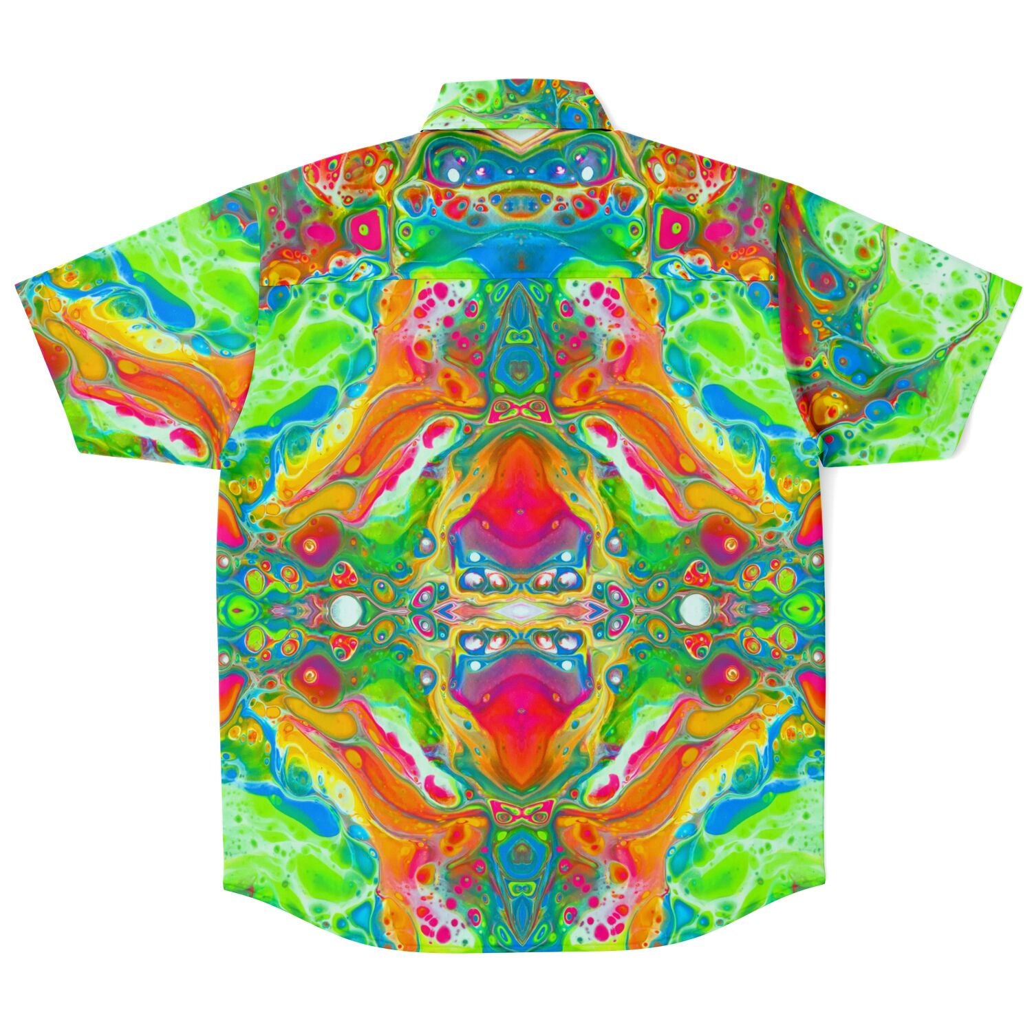 Button-up Camp Shirt - Candyland