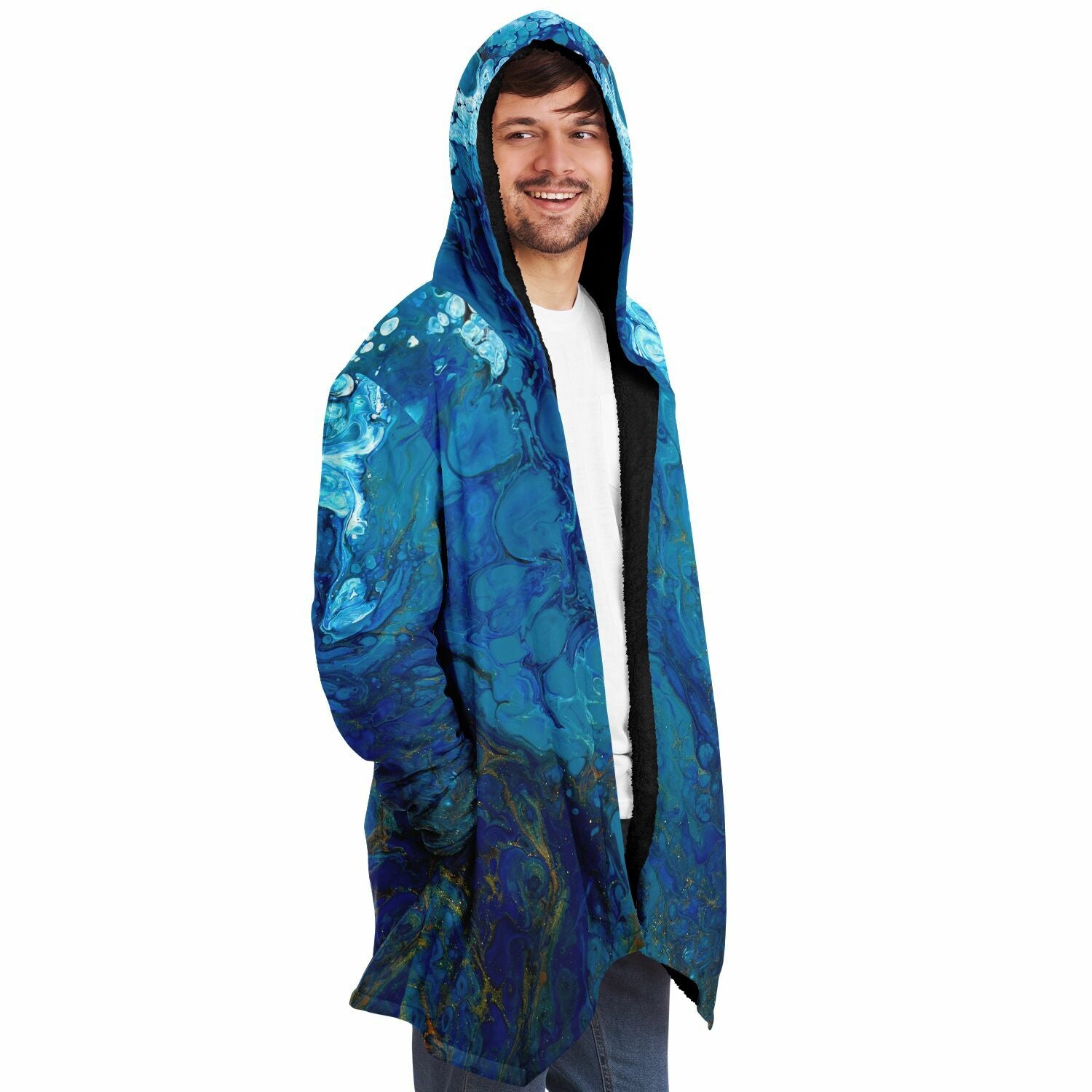 Penny Lane Fleece Cloak - Water Wizard