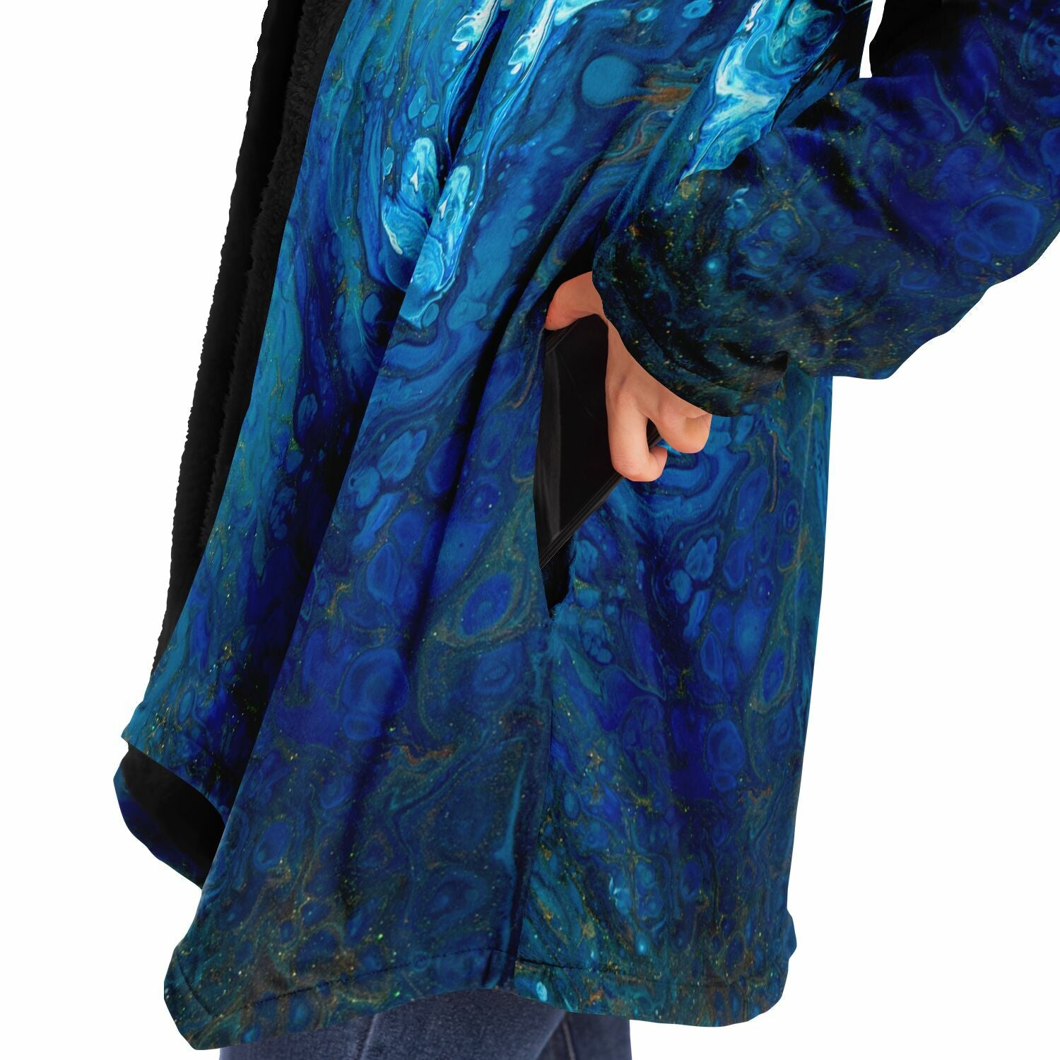 Penny Lane Fleece Cloak - Water Wizard