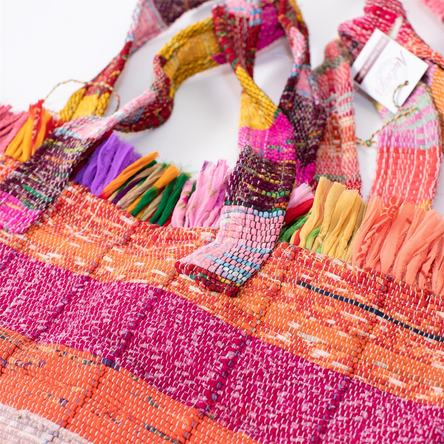 Handcrafted Dari Weave Tote