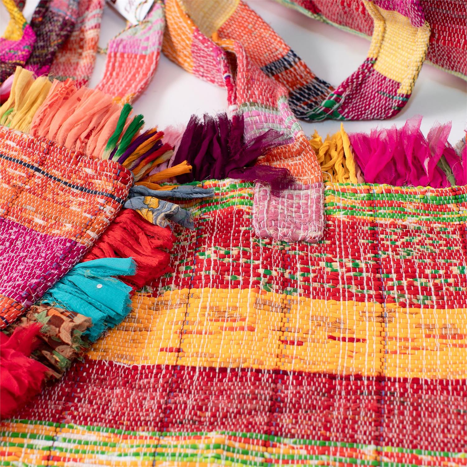 Handcrafted Dari Weave Tote