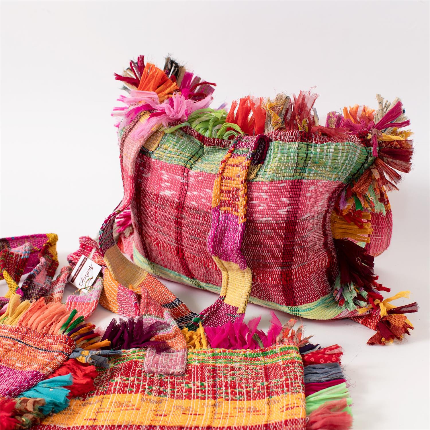 Handcrafted Dari Weave Tote