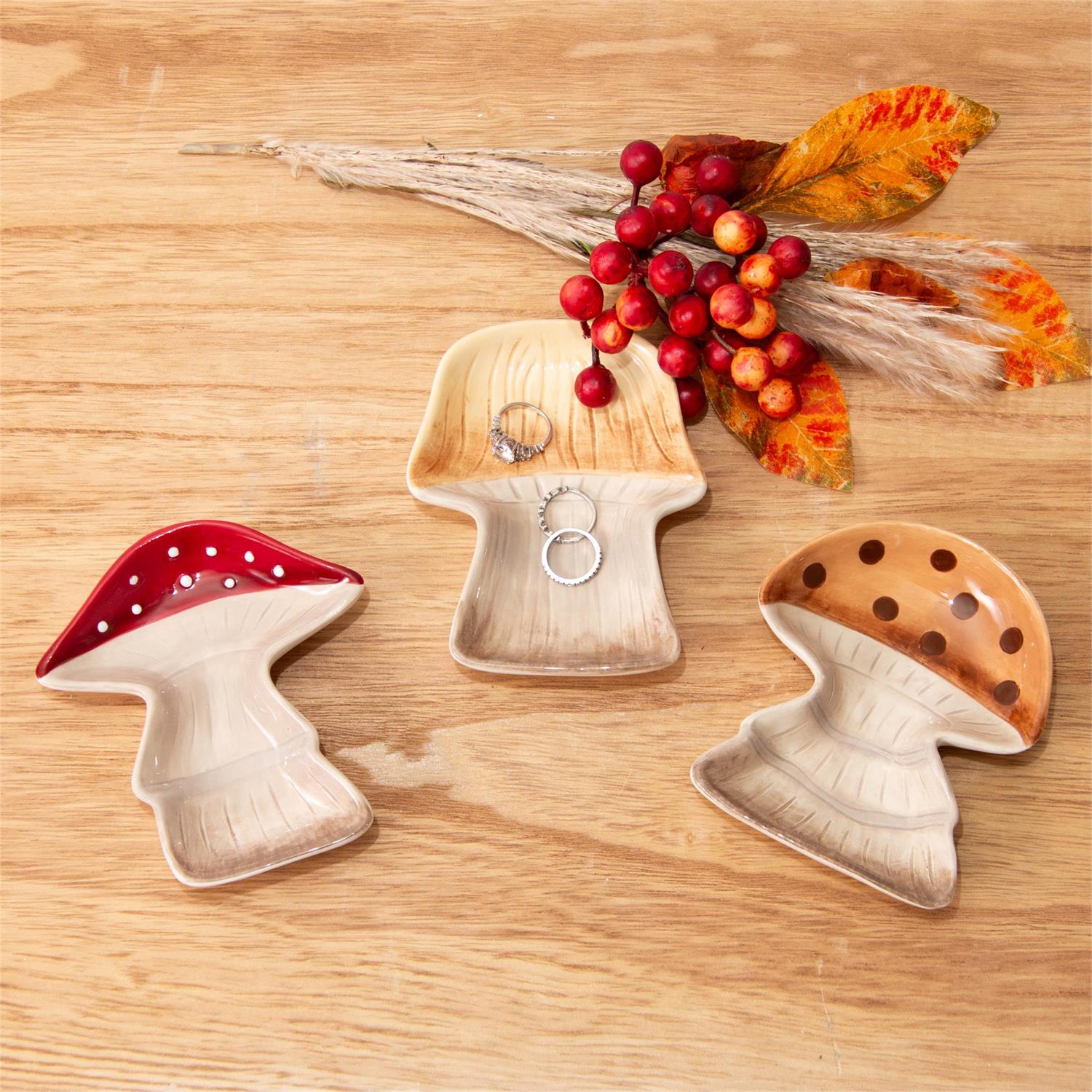 Mushroom Trinket Plates
