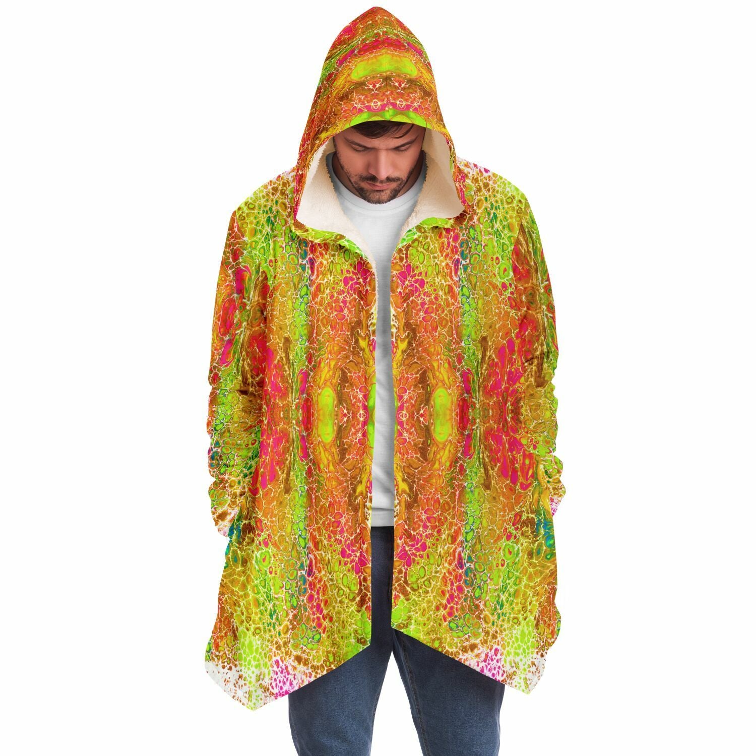 Daytripper Fleece Cloak - Spring Showers