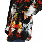 Daytripper Fleece Cloak - Whitewater Koi