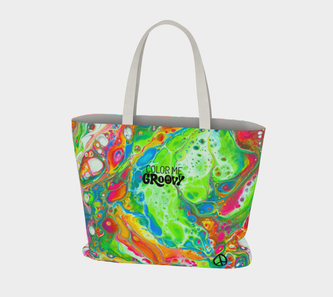 Large Dream Fest Tote Bag - Candyland