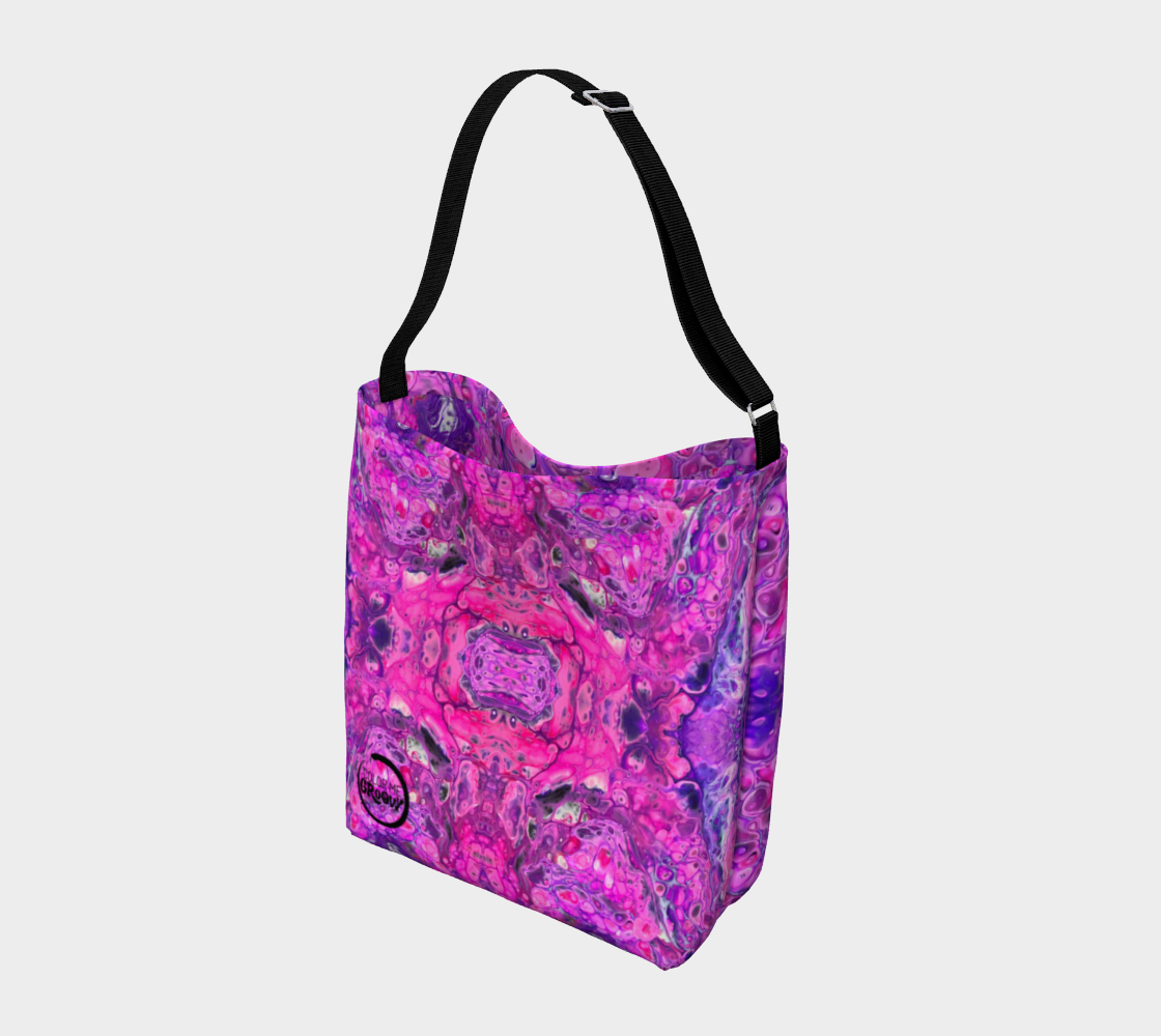 CMG Stretch Tote - Pink Vortex