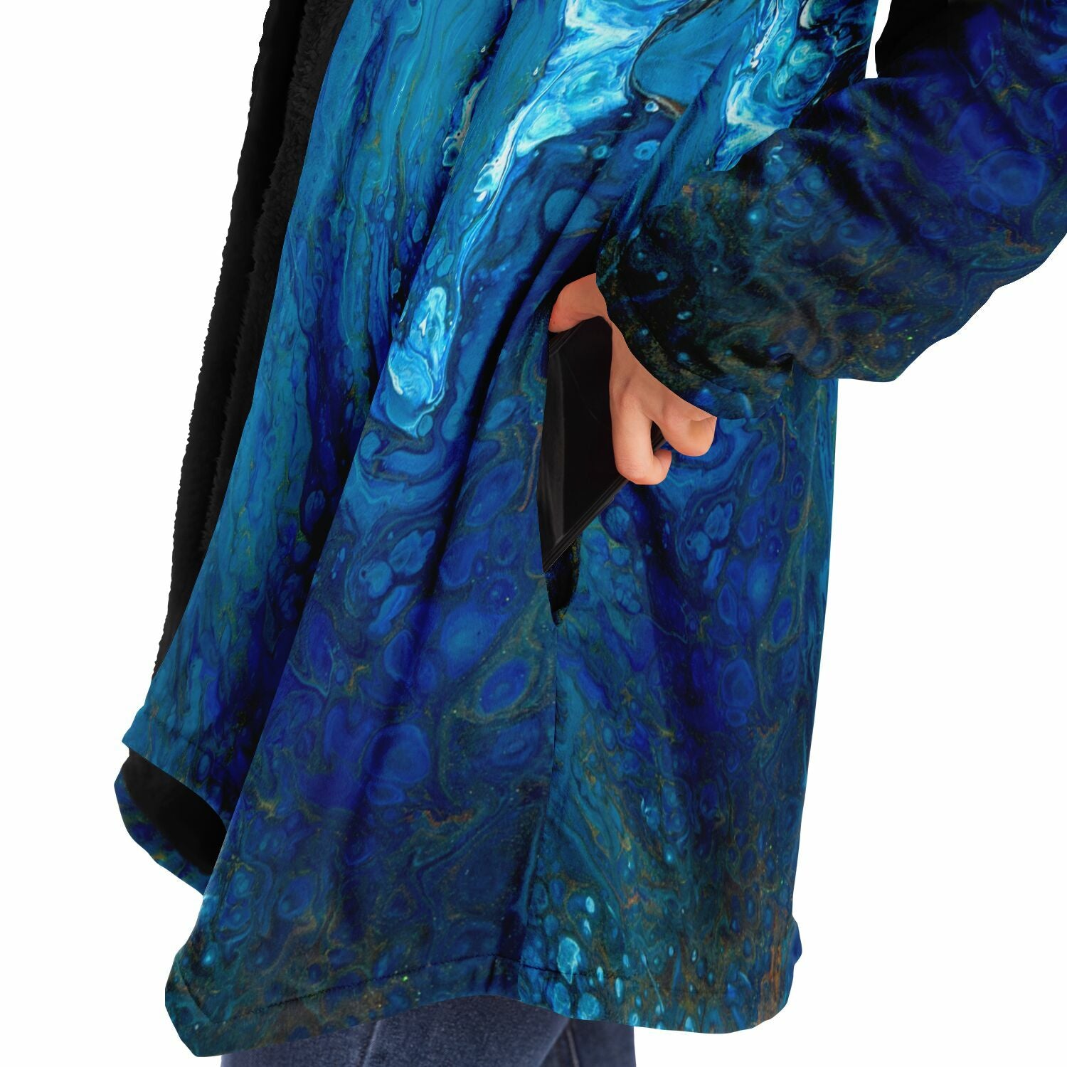 NEW Microfleece Cloak - Water Wizard