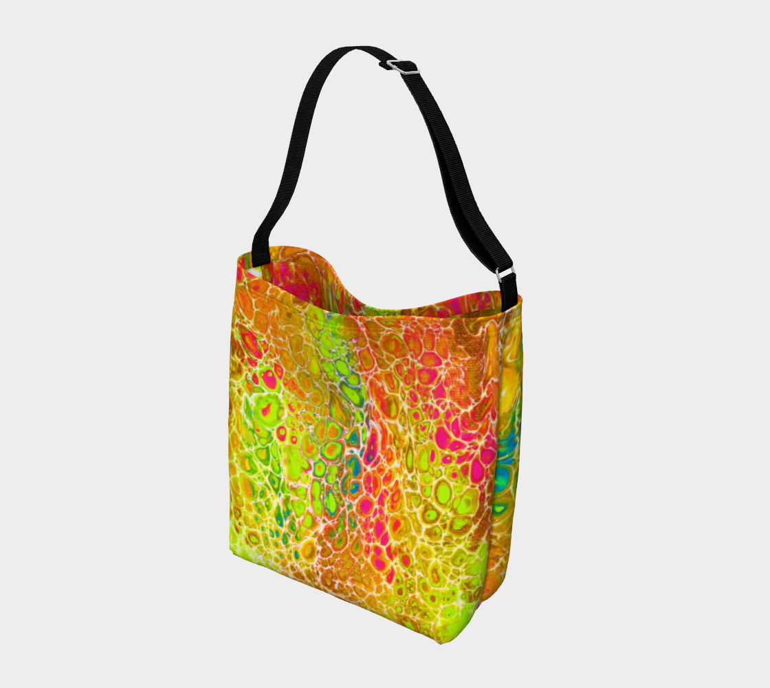 CMG Stretch Tote - Spring Showers