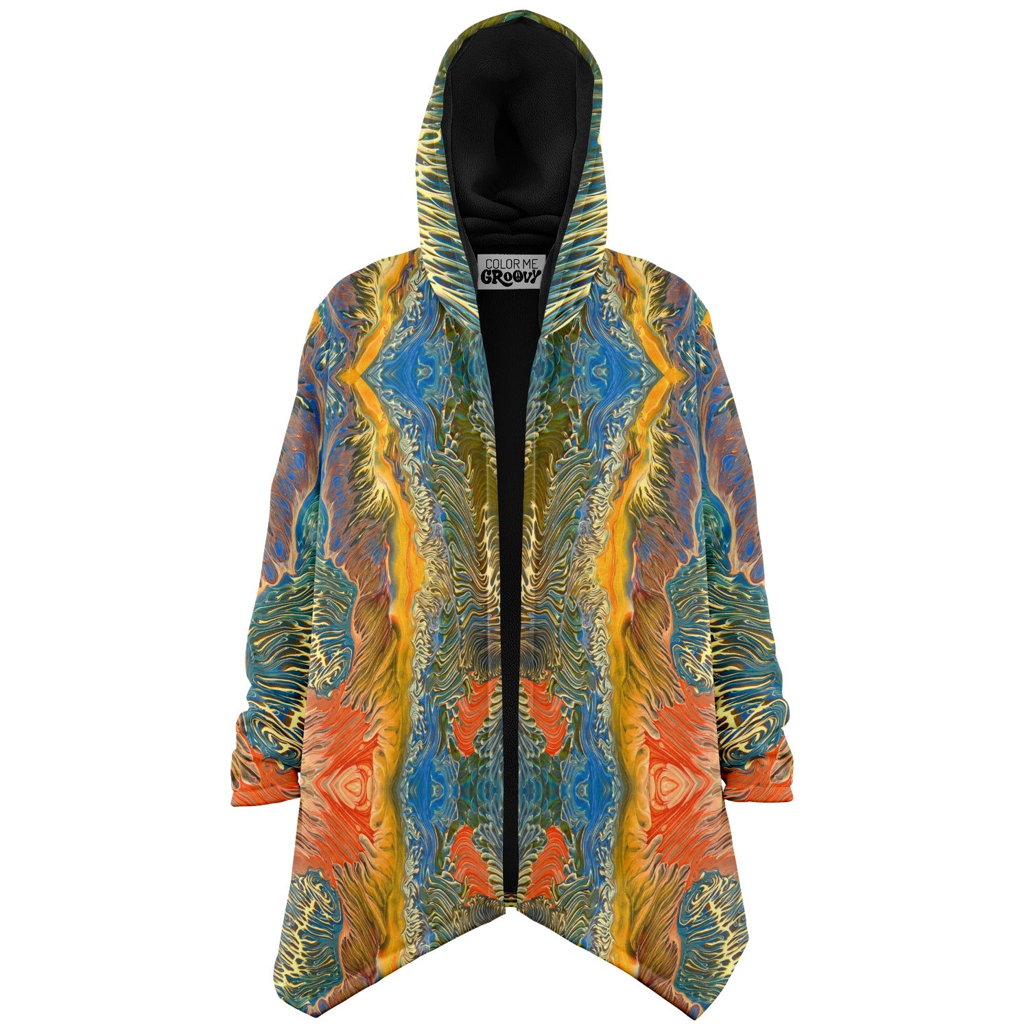 NEW Microfleece Cloak - Golden Riptide