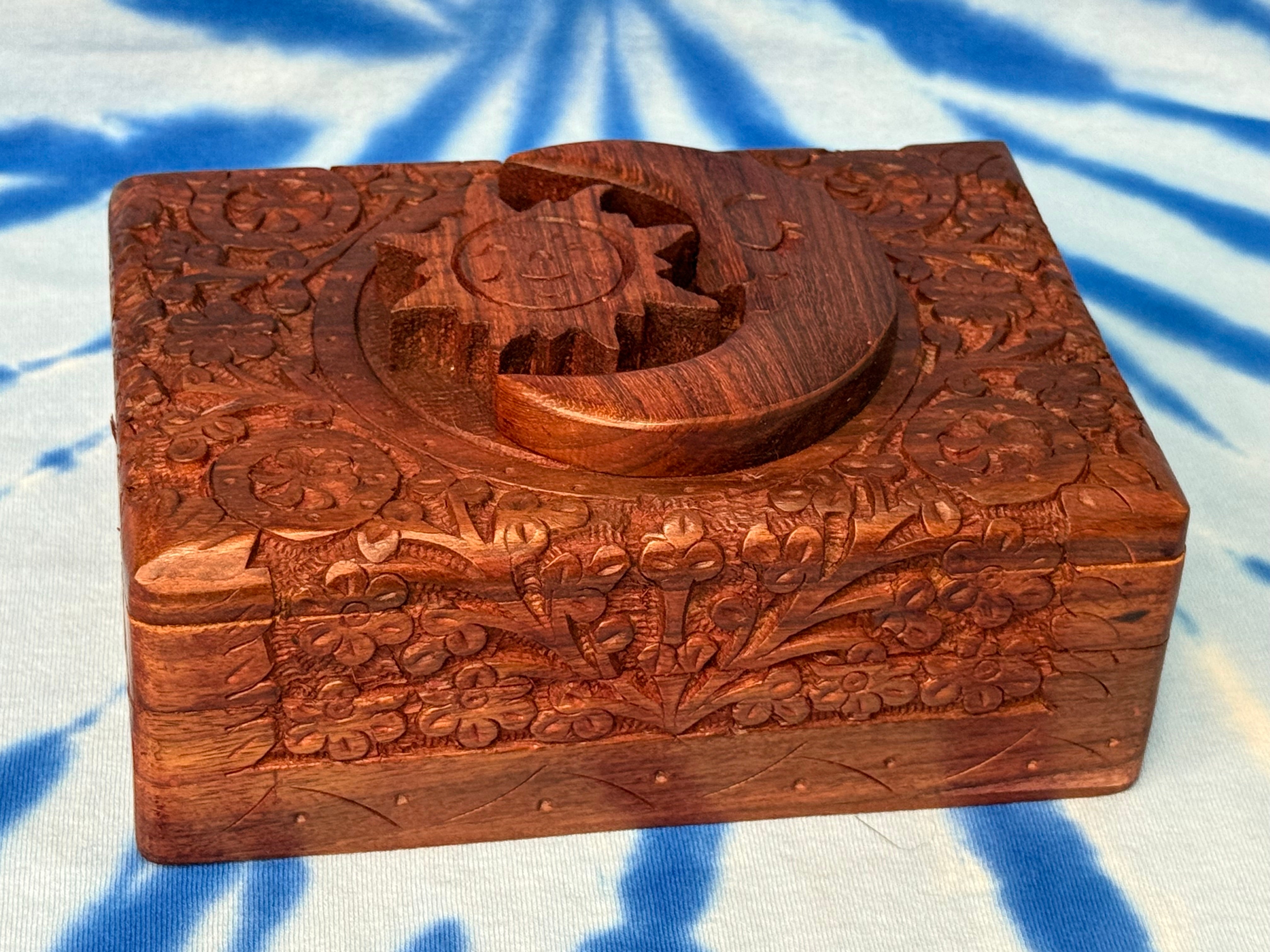 Sun & Mood Wooden Box