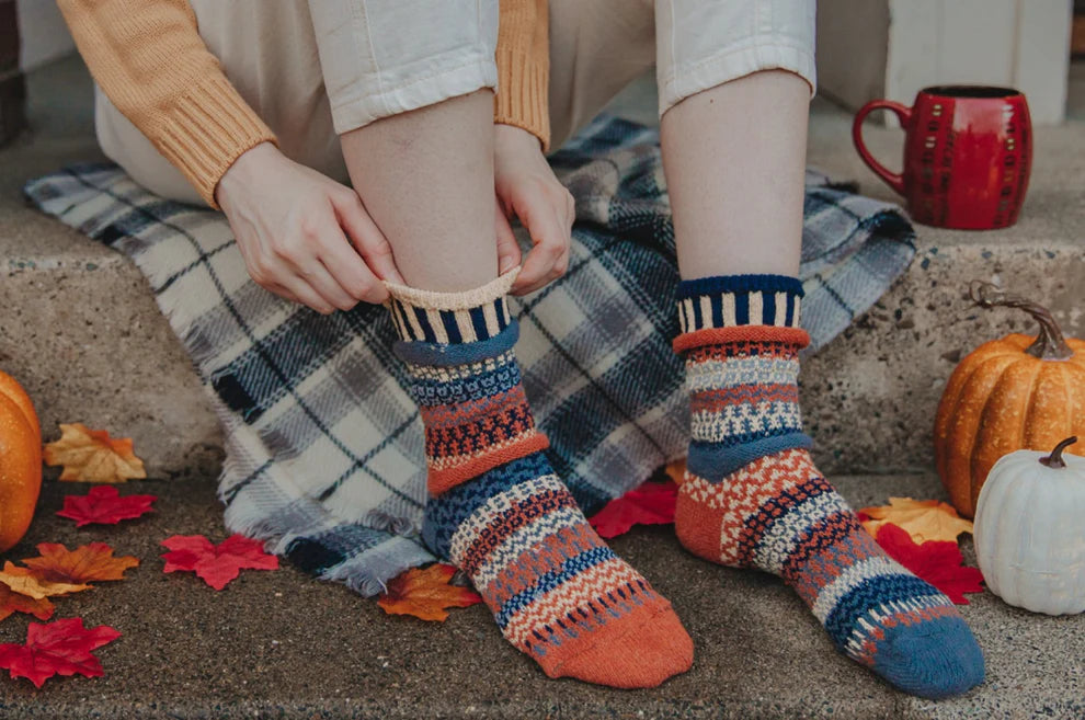 Nutmeg Crew Socks by Solmate