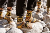 Honey Bee Crew Socks by Solmate