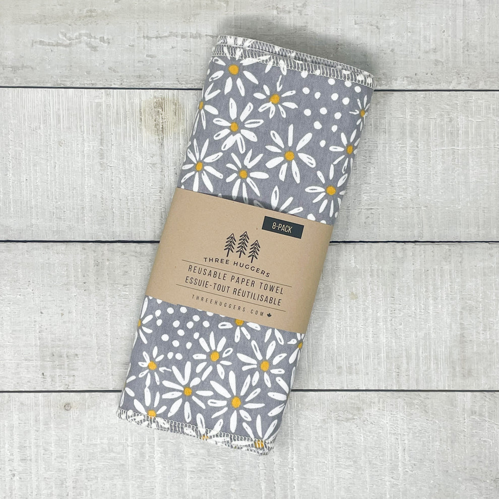 Reusable Paper Towels by Three Hugger