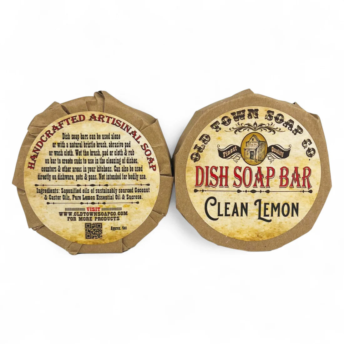 Dish Soap Bar - Clean Lemon
