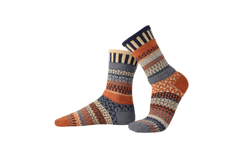 Nutmeg Crew Socks by Solmate