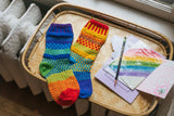 Rainbow Crew Socks by Solmate
