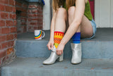 Rainbow Crew Socks by Solmate
