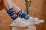 Raspberry Crew Socks by Solmate
