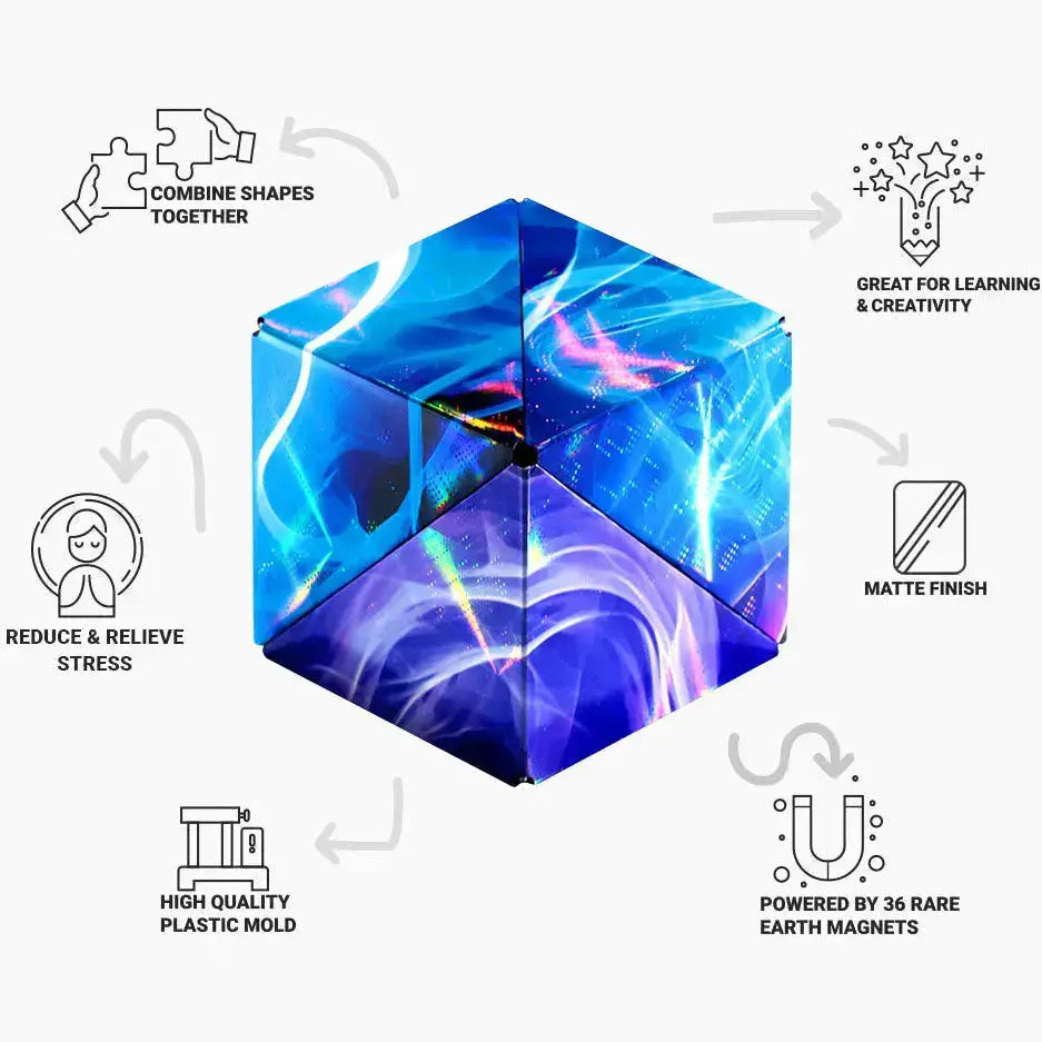 Shashibo Shape-Shifting Puzzle Cube