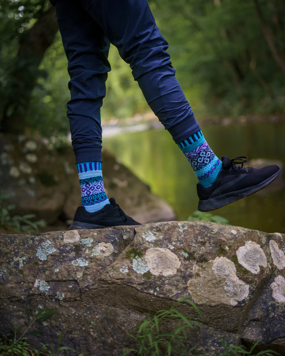 Water Crew Socks by Solmate