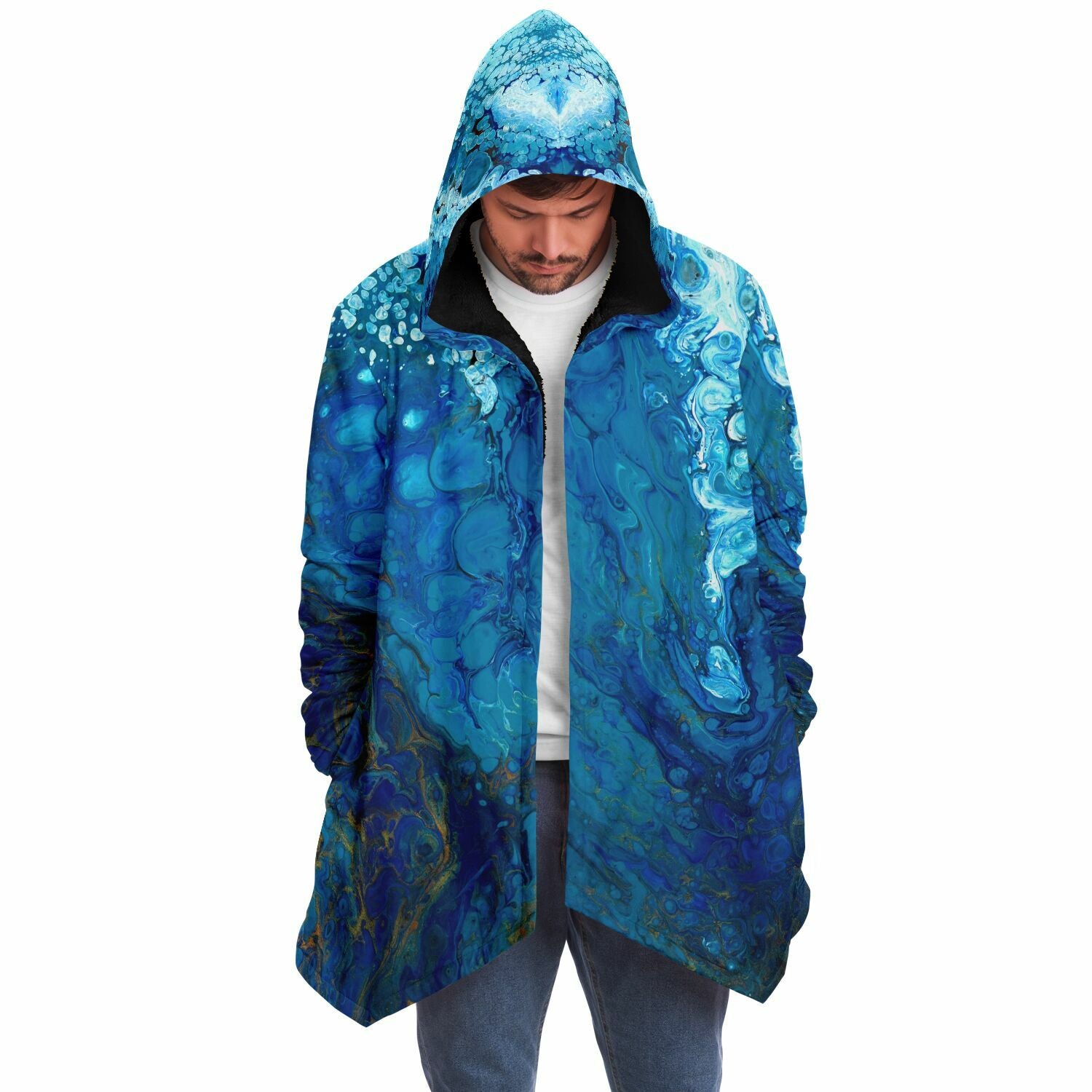 NEW Microfleece Cloak - Water Wizard