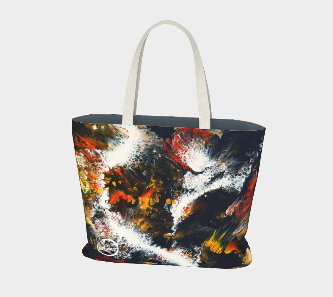 Large Essential Tote - Whitewater Koi