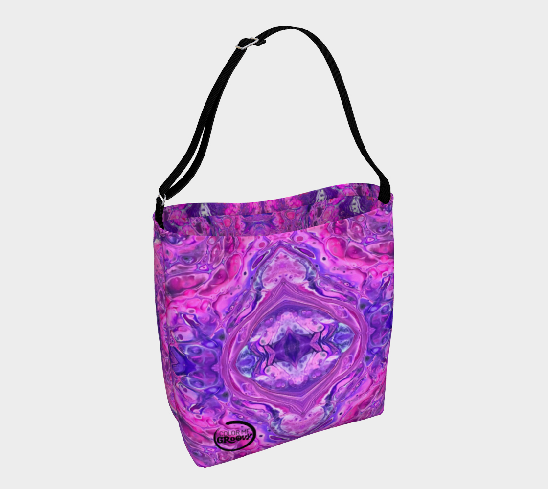 CMG Stretch Tote - Pink Vortex