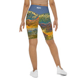 High Roller Bike Shorts - Golden Riptide