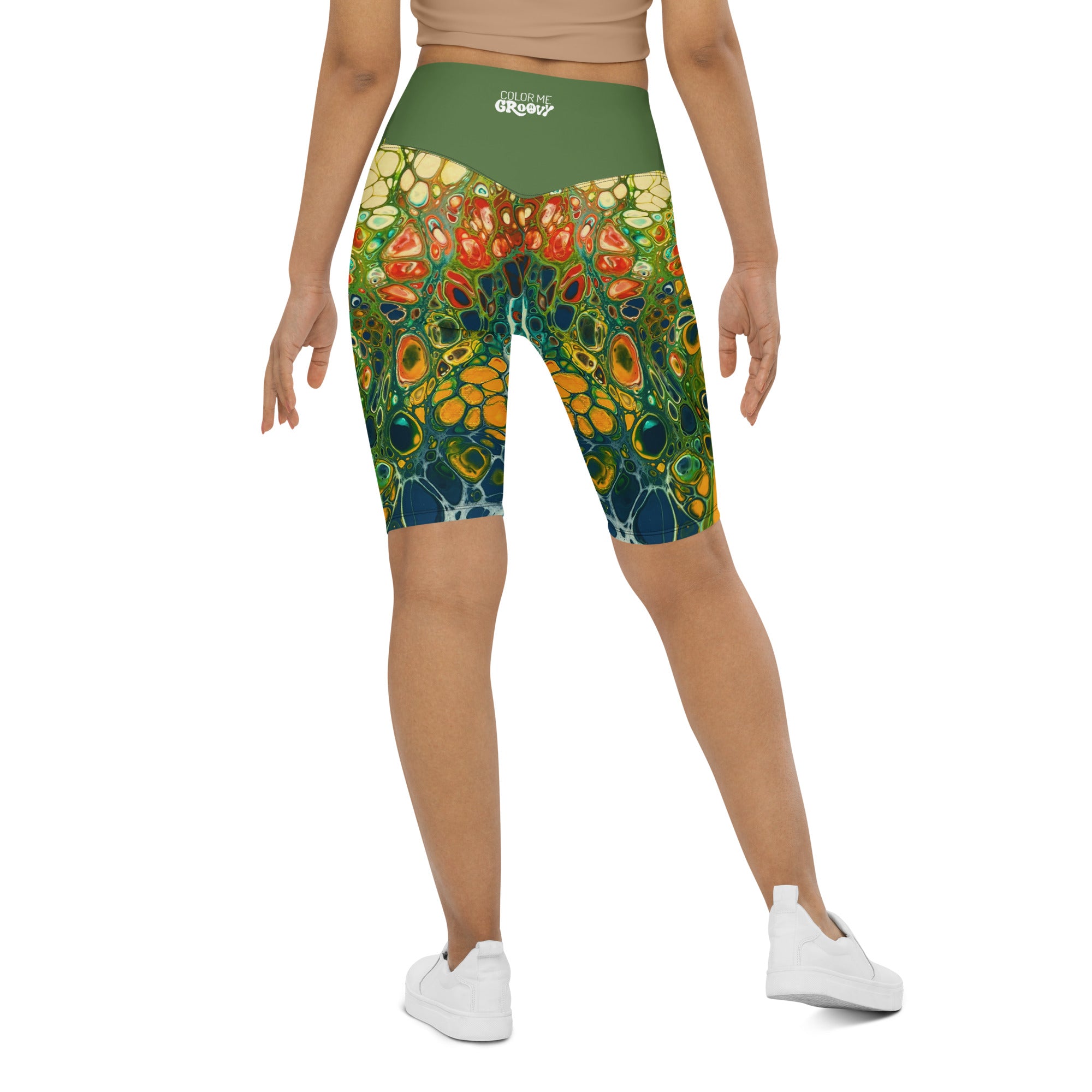 High Roller Bike Shorts - Wildflowers