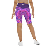 High Roller Bike Shorts - Pink Vortex