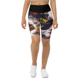 High Roller Bike Shorts - Whitewater Koi