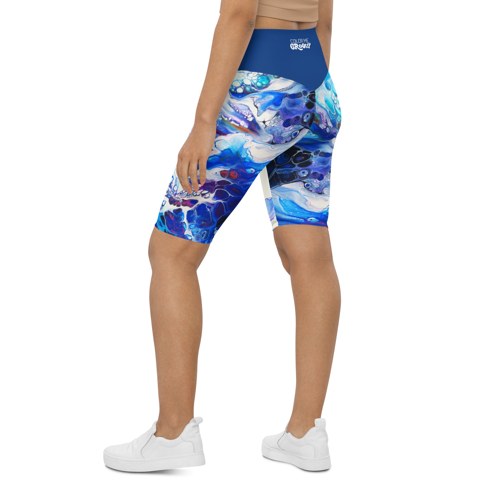 High Roller Bike Shorts - Iris Overture