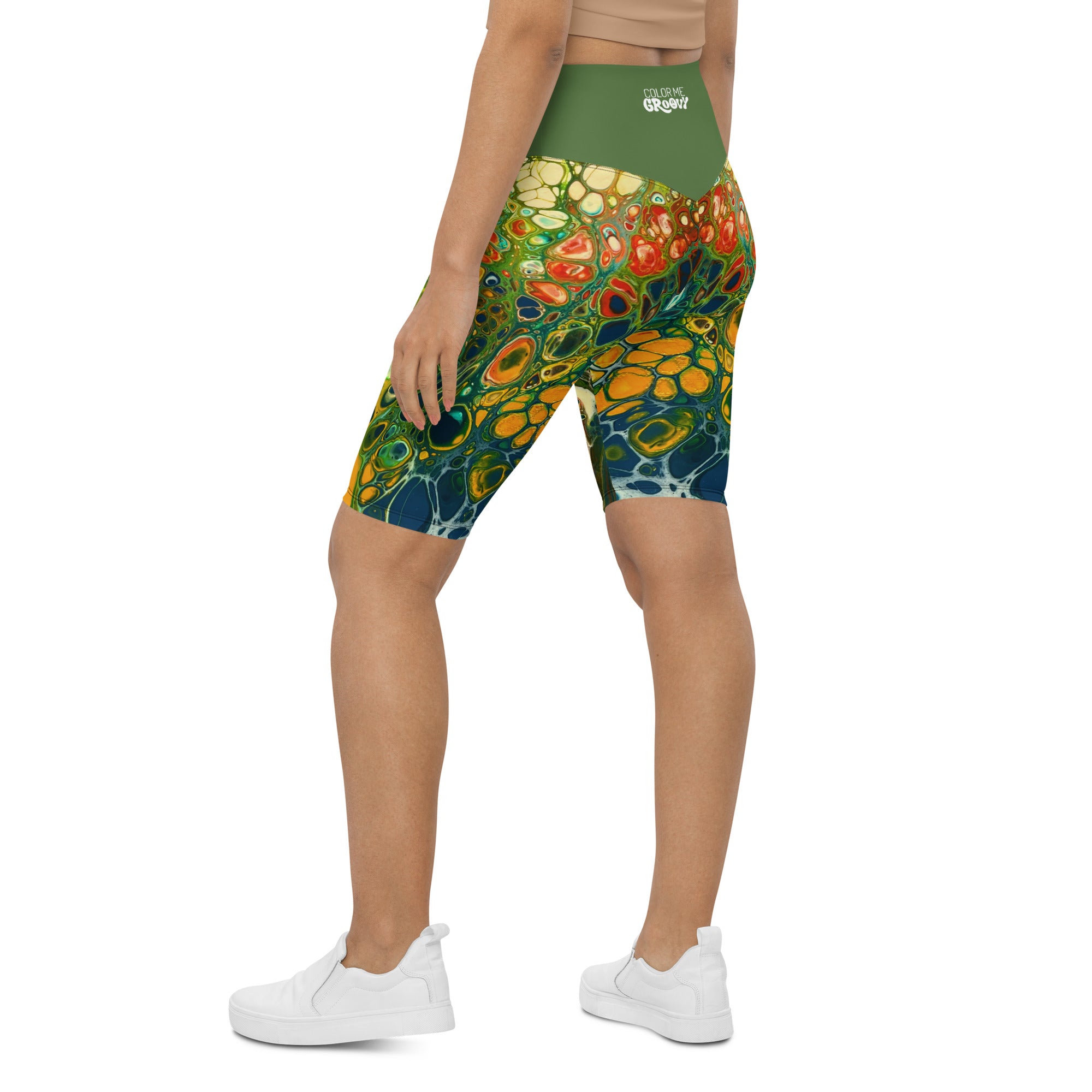 High Roller Bike Shorts - Wildflowers