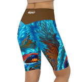 High Roller Bike Shorts - Pacific Current