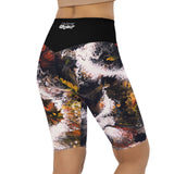 High Roller Bike Shorts - Whitewater Koi