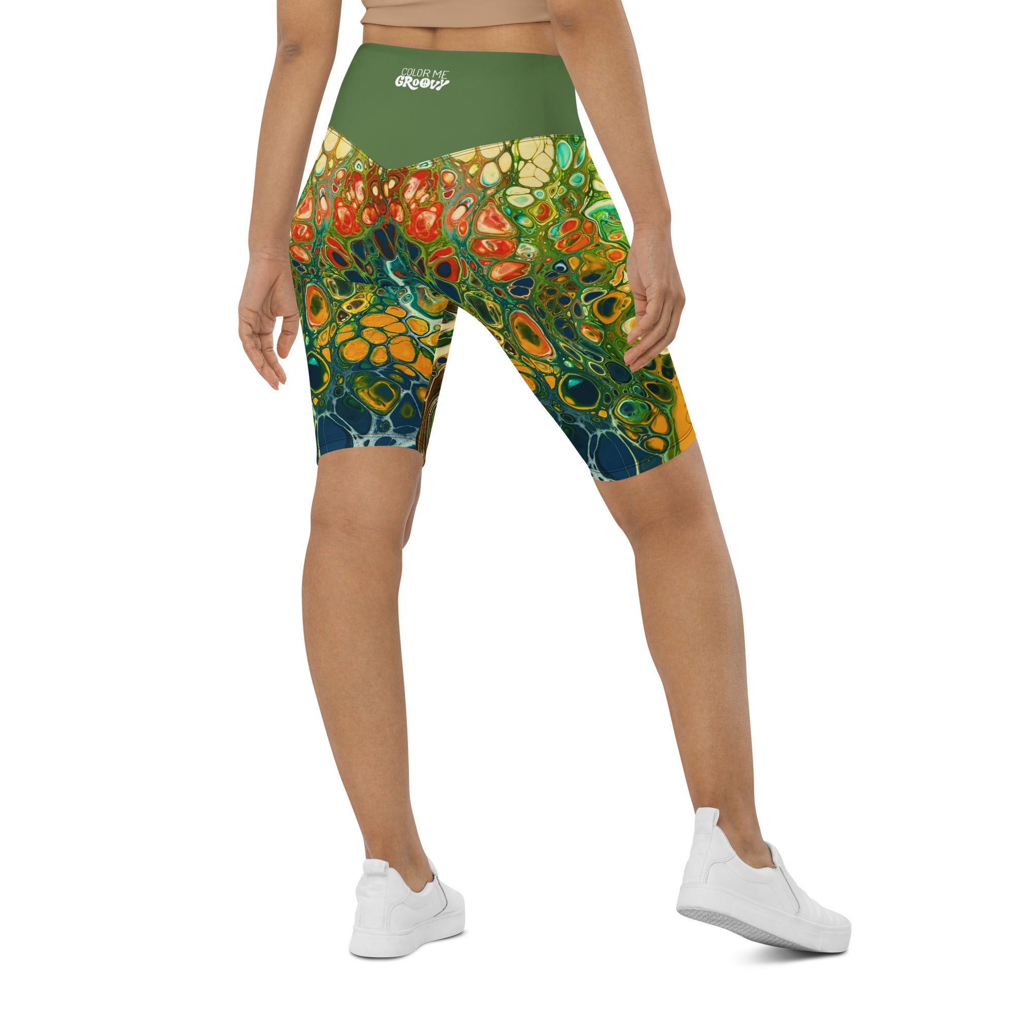 High Roller Bike Shorts - Wildflowers