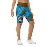 High Roller Bike Shorts - Pacific Current