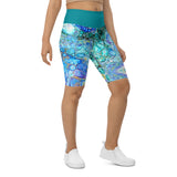 High Roller Bike Shorts - Cellular Blues