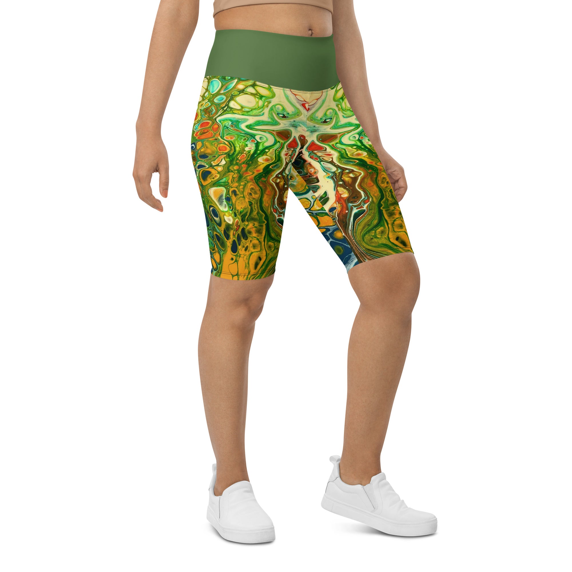 High Roller Bike Shorts - Wildflowers