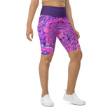 High Roller Bike Shorts - Pink Vortex