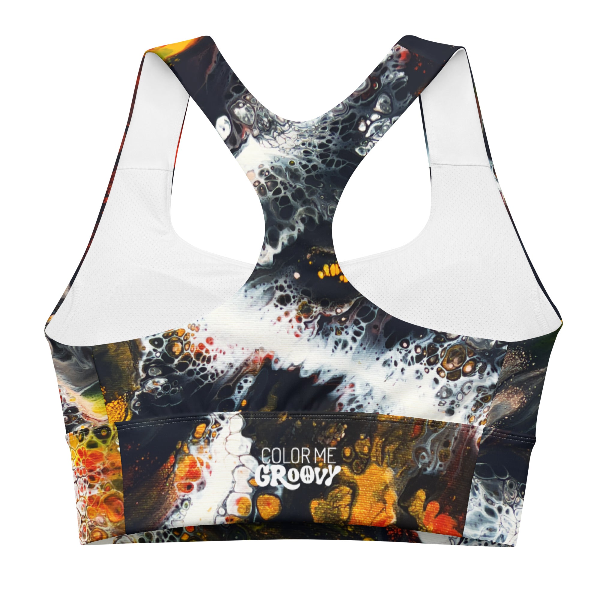 Luci Watusi Sports Bra - Whitewater Koi