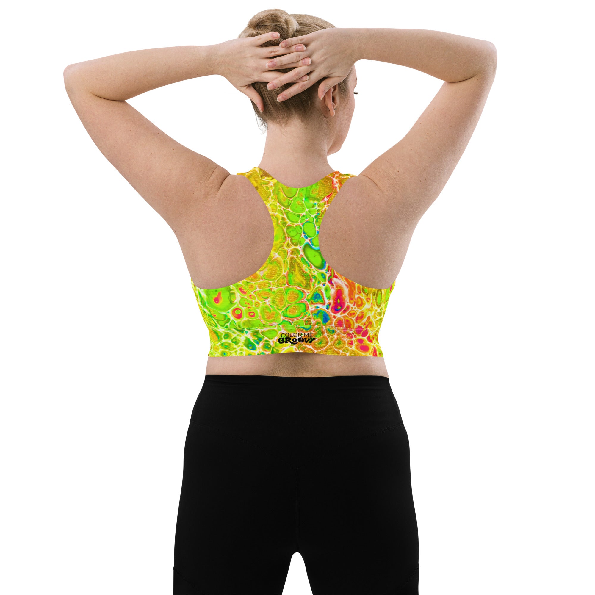 Luci Watusi Sports Bra - Spring Showers