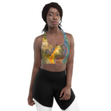 Luci Watusi Sports Bra - Golden Riptide