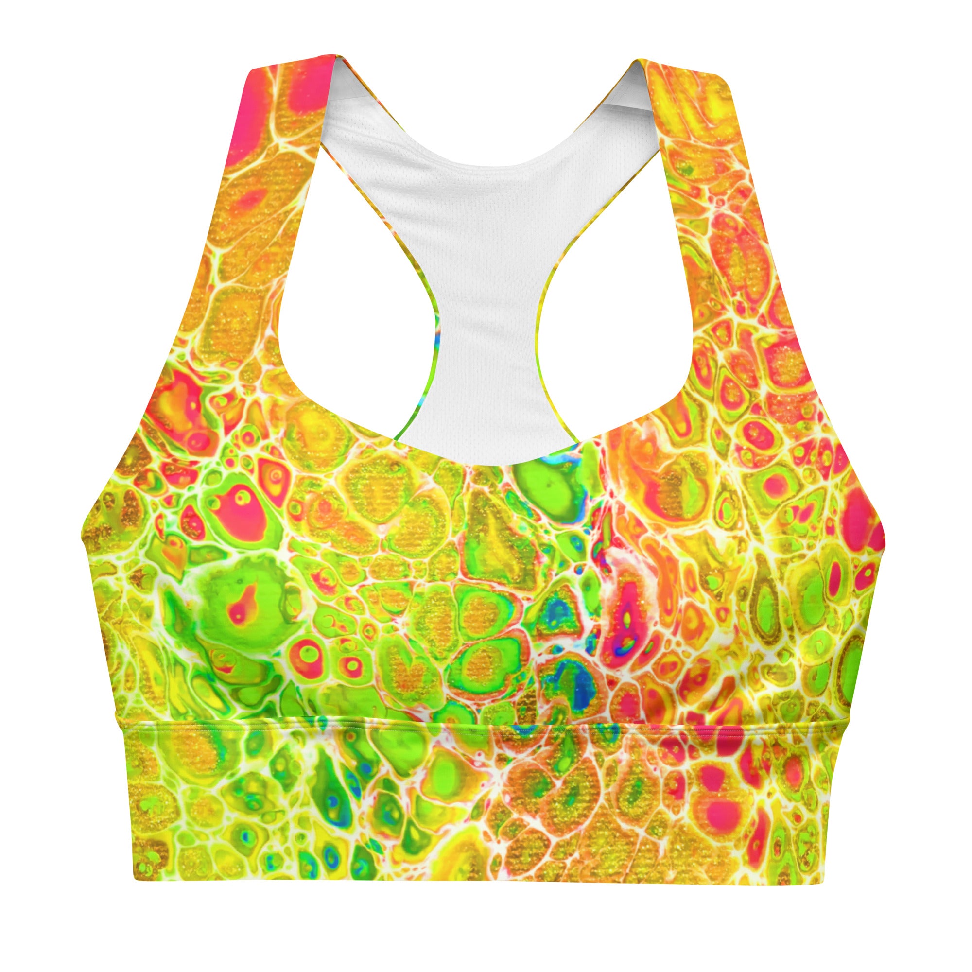 Luci Watusi Sports Bra - Spring Showers