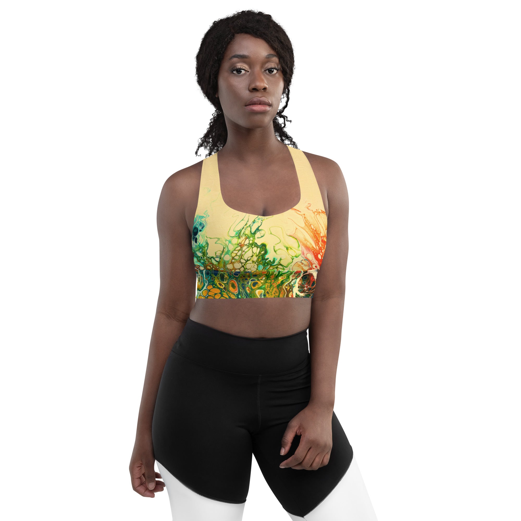 Luci Watusi Sports Bra - Wildflowers