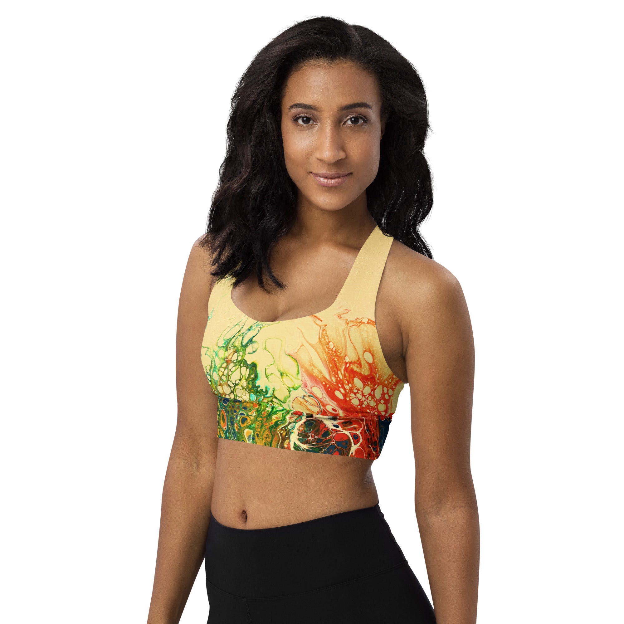 Luci Watusi Sports Bra - Wildflowers