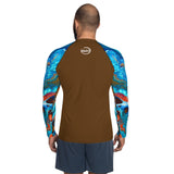 Men's UV Rash Guard - Pacific Current