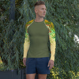 Men's UV Rash Guard - Wildflowers